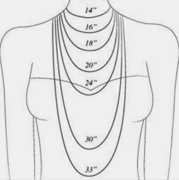 Napier Interlocking Ring Triple-strand Necklace - Picture 5 of 5